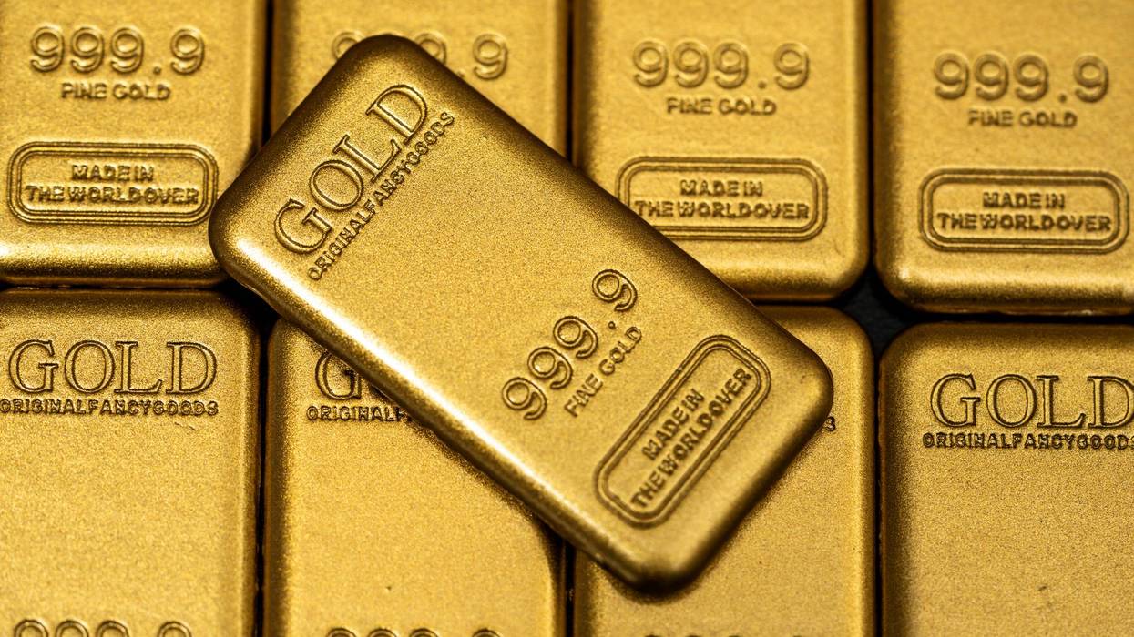 Gold bar macro luxury metal. Gold bullion investment financial asset. Gold precious market reserve value. Gold safe security wealth concept.