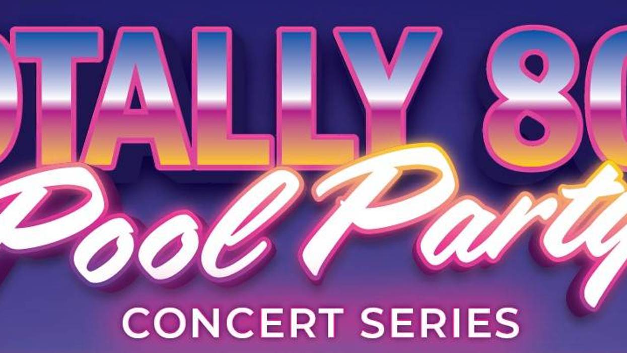 Totally '80s Pool Party