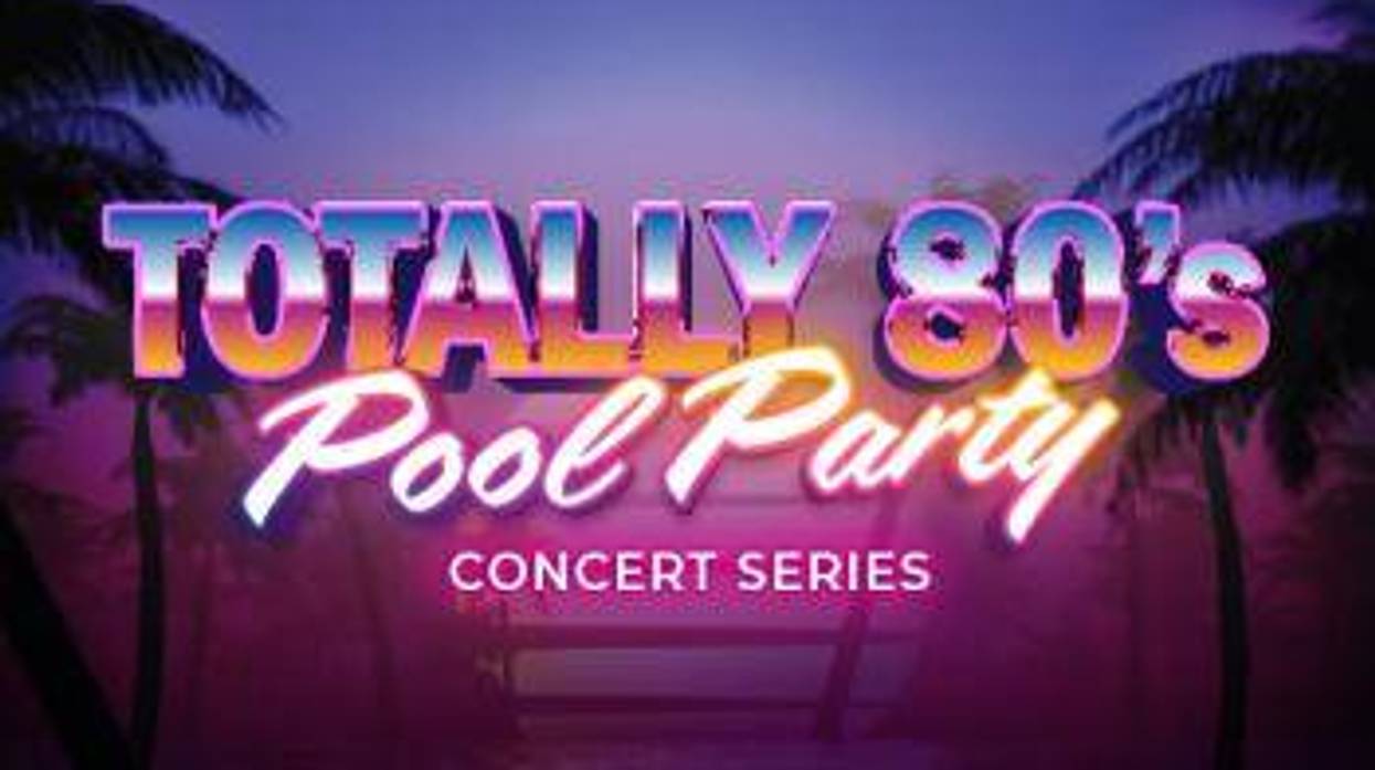 Totally '80s Pool Party