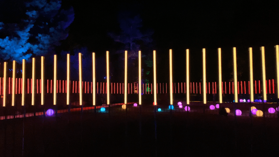Golden Gate Park is commemorating World AIDS Day with an illuminating light show and events at the National Aids Memorial.