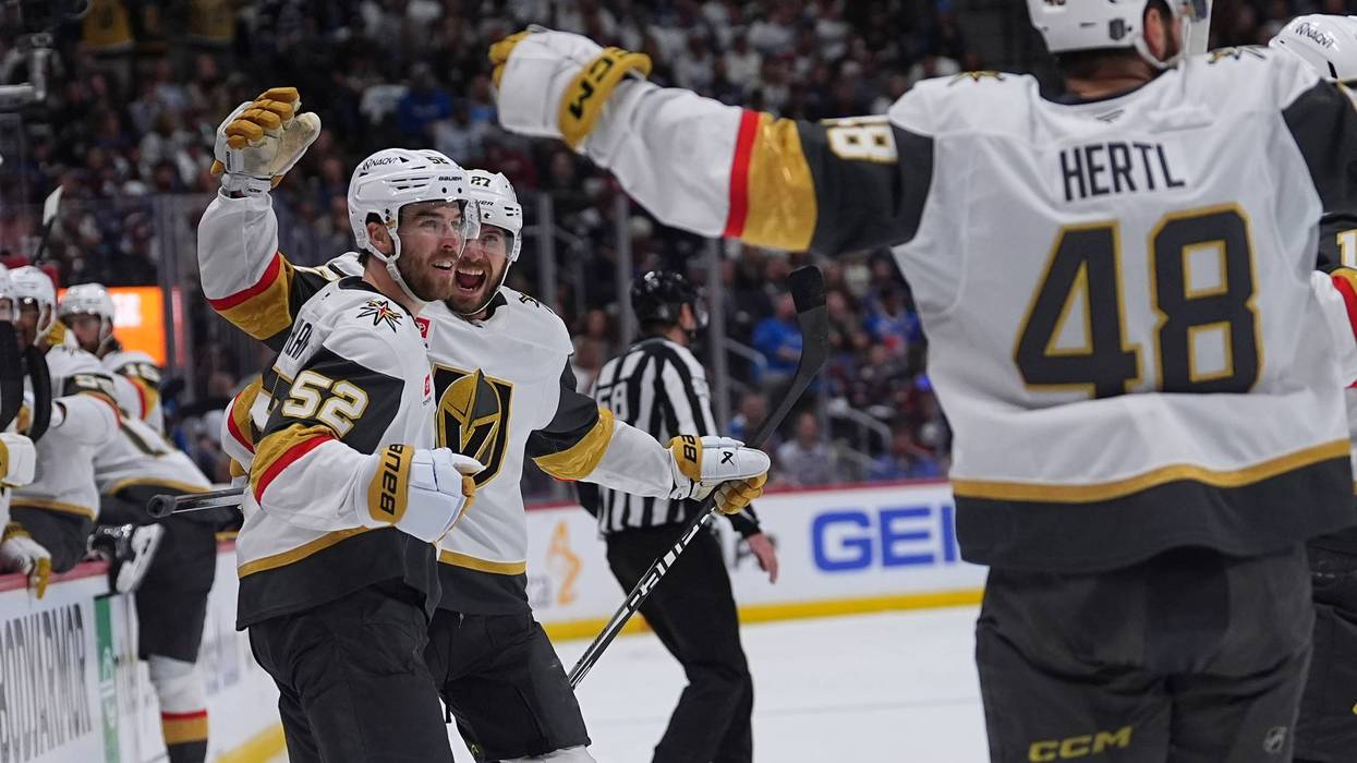 Golden Knights Avalanche Hockey
