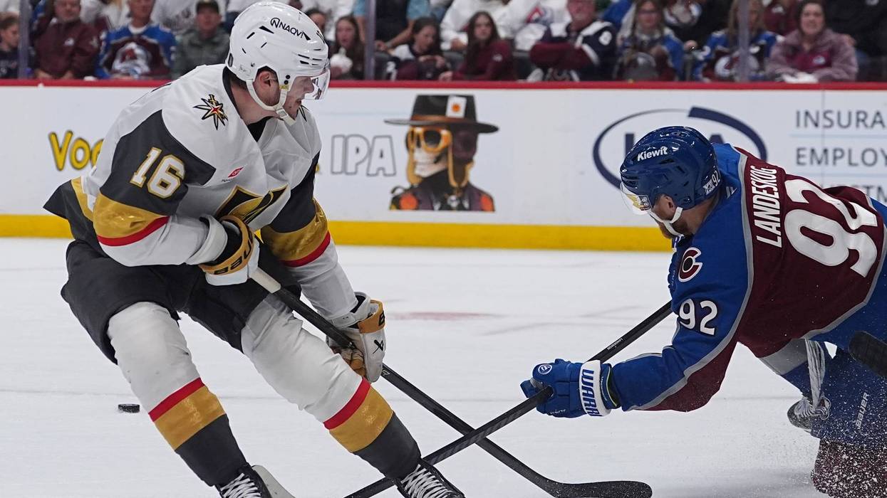 Golden Knights Avalanche Hockey