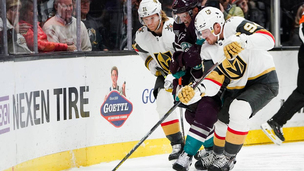 Golden Knights Ducks Hockey