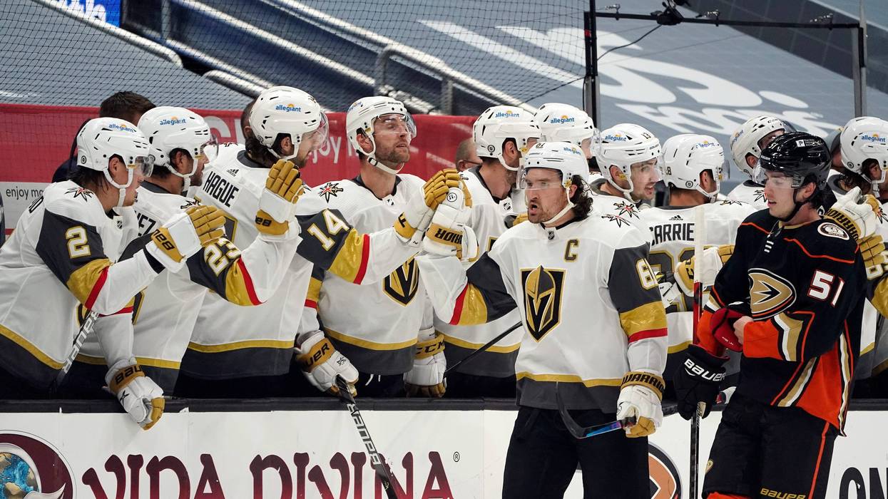 Golden Knights Ducks Hockey