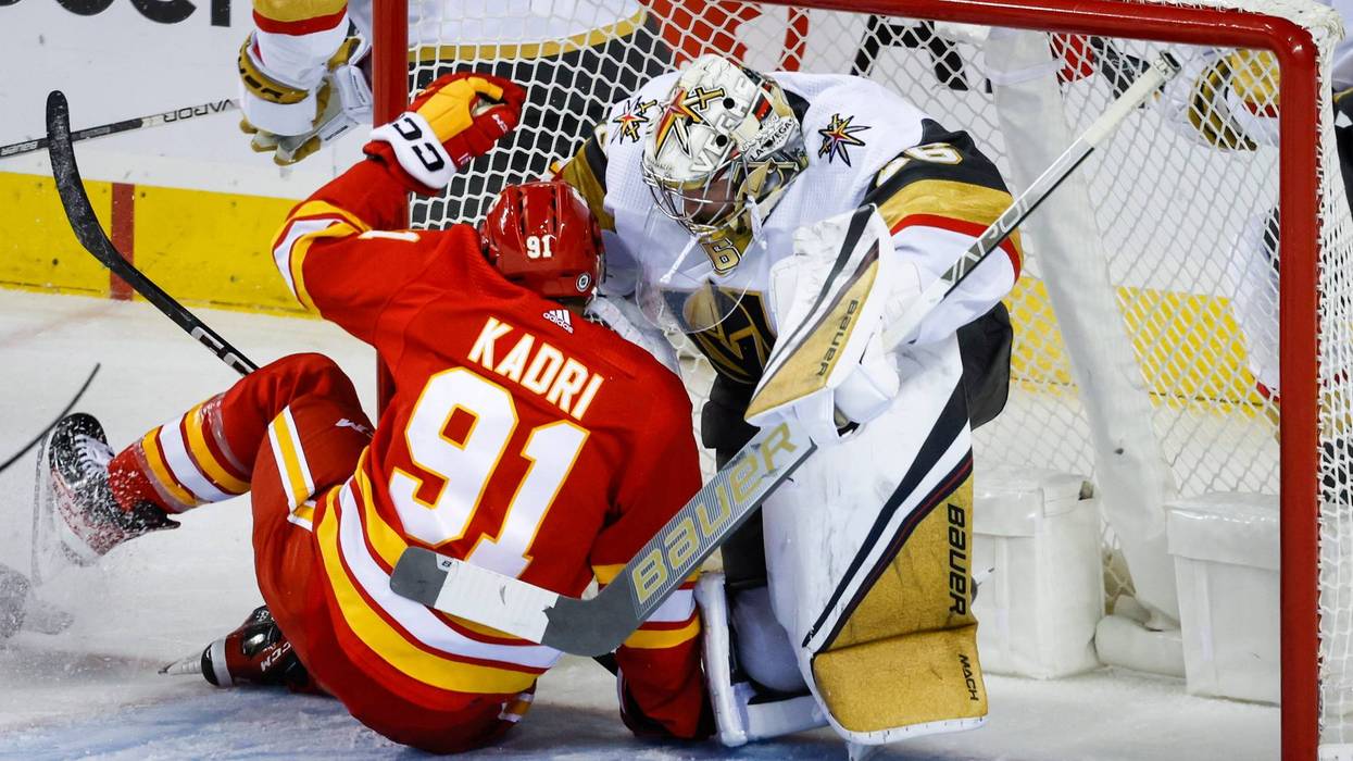 Golden Knights Flames Hockey