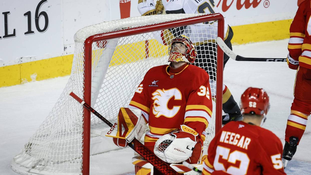 Golden Knights Flames Hockey