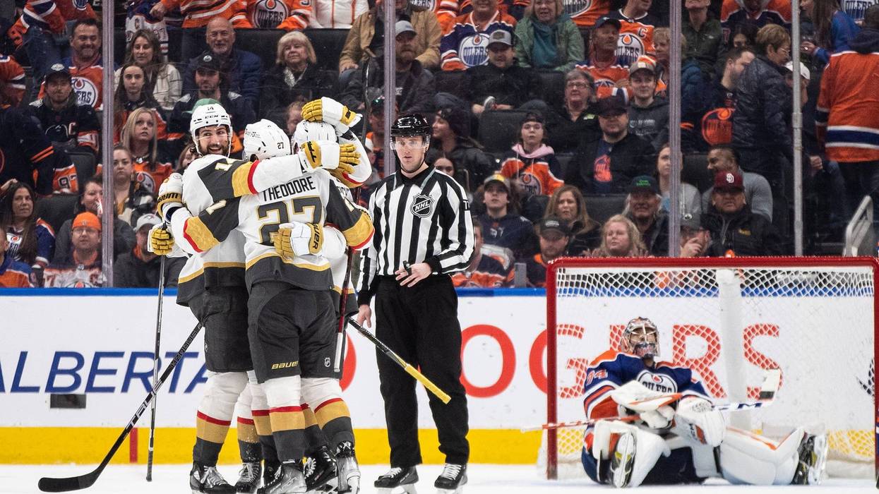 Golden Knights Oilers Hockey