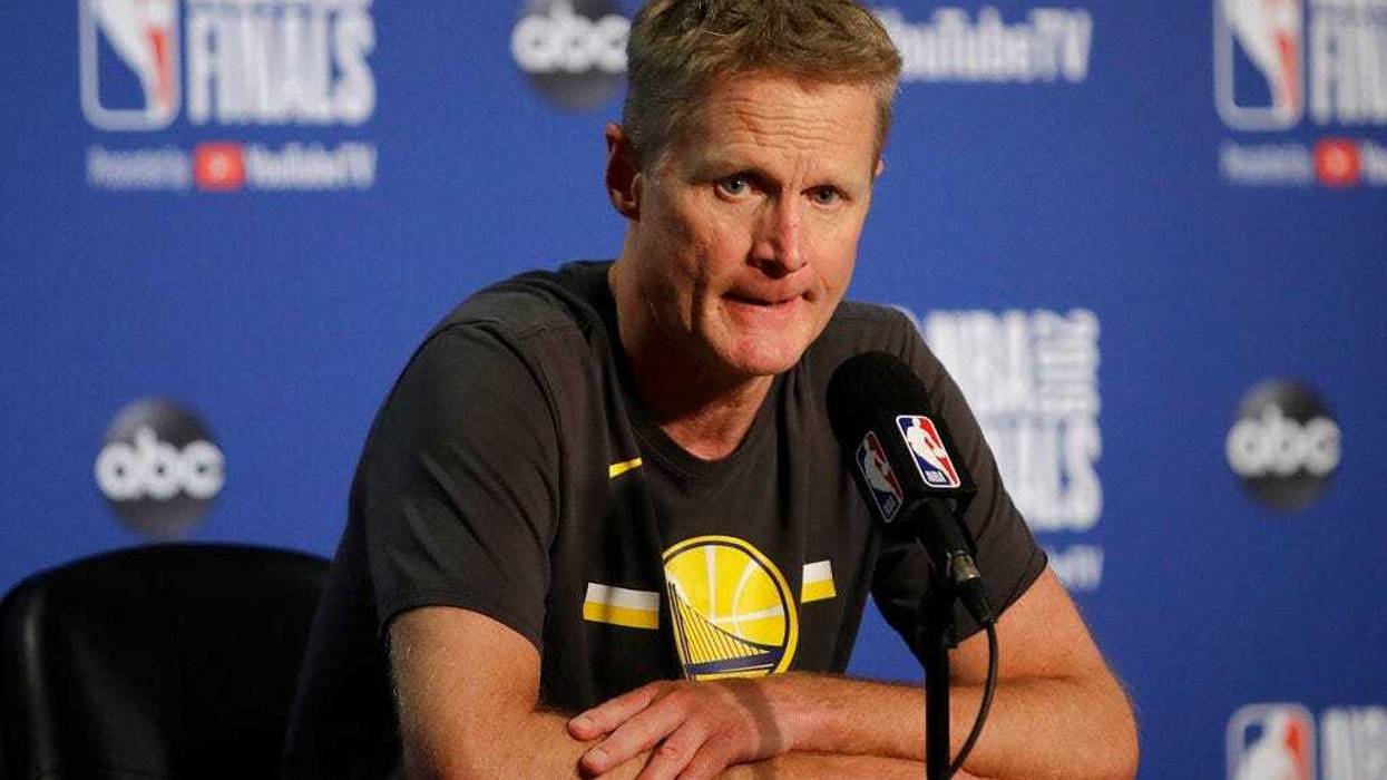 Golden State Warriors head coach Steve Kerr
