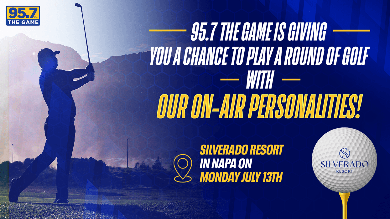 Golfing with 95.7 The Game