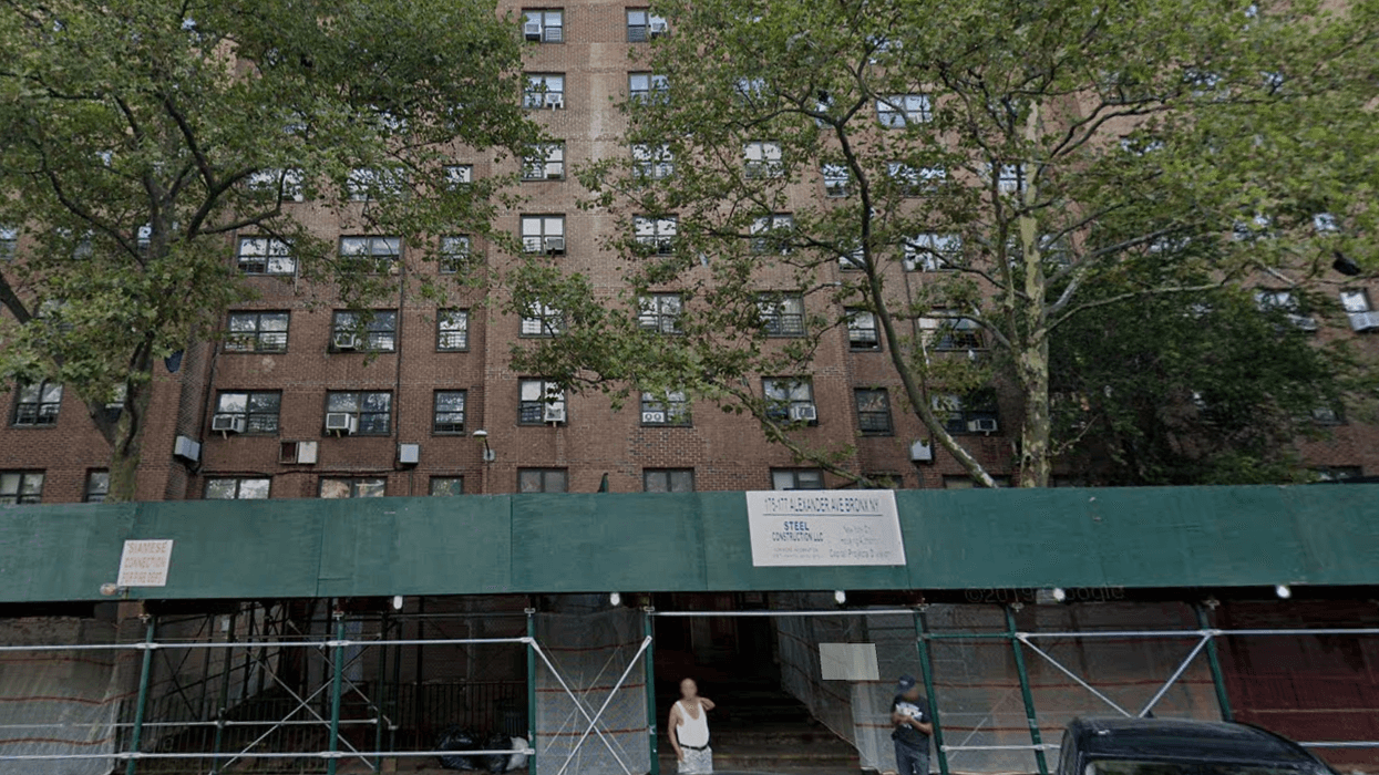 Google street view image of the Mitchel Houses