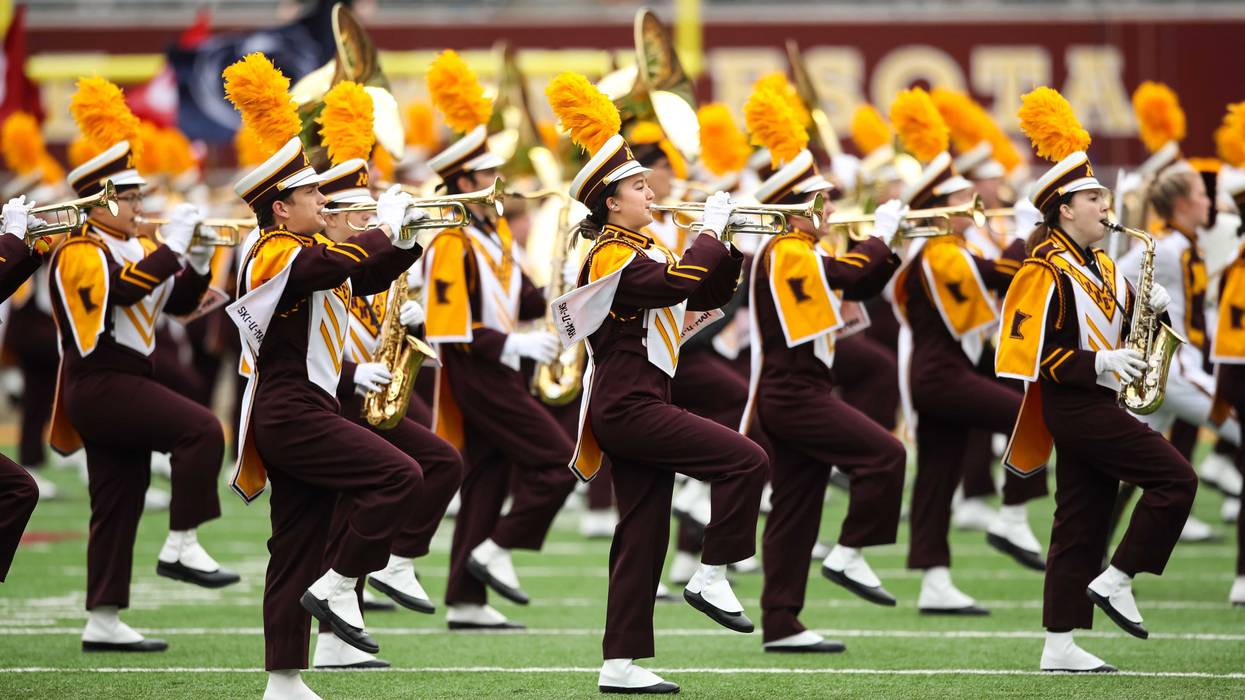 Gopher marching band