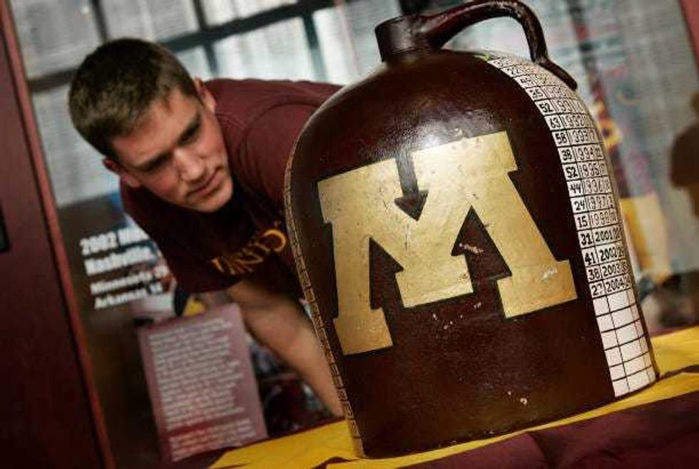 Gophers, Football, Michigan, Little Brown Jug