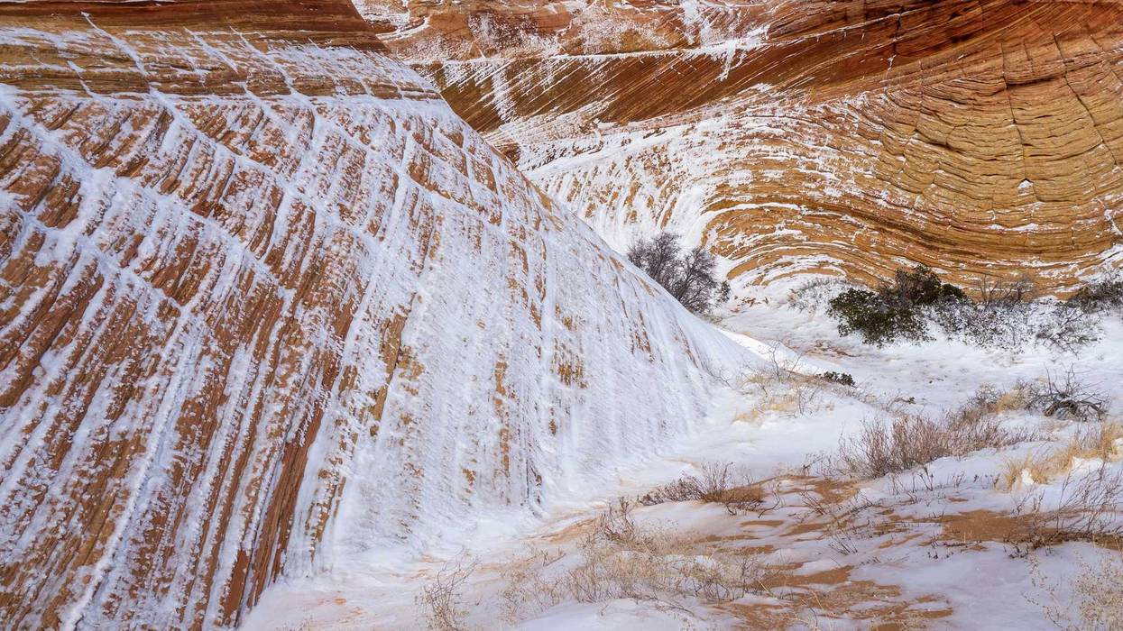 Gorgeous landscape and rock formation from Coyote Buttes South in Vermilion Cliffs National Monument in Utah/Arizona USA