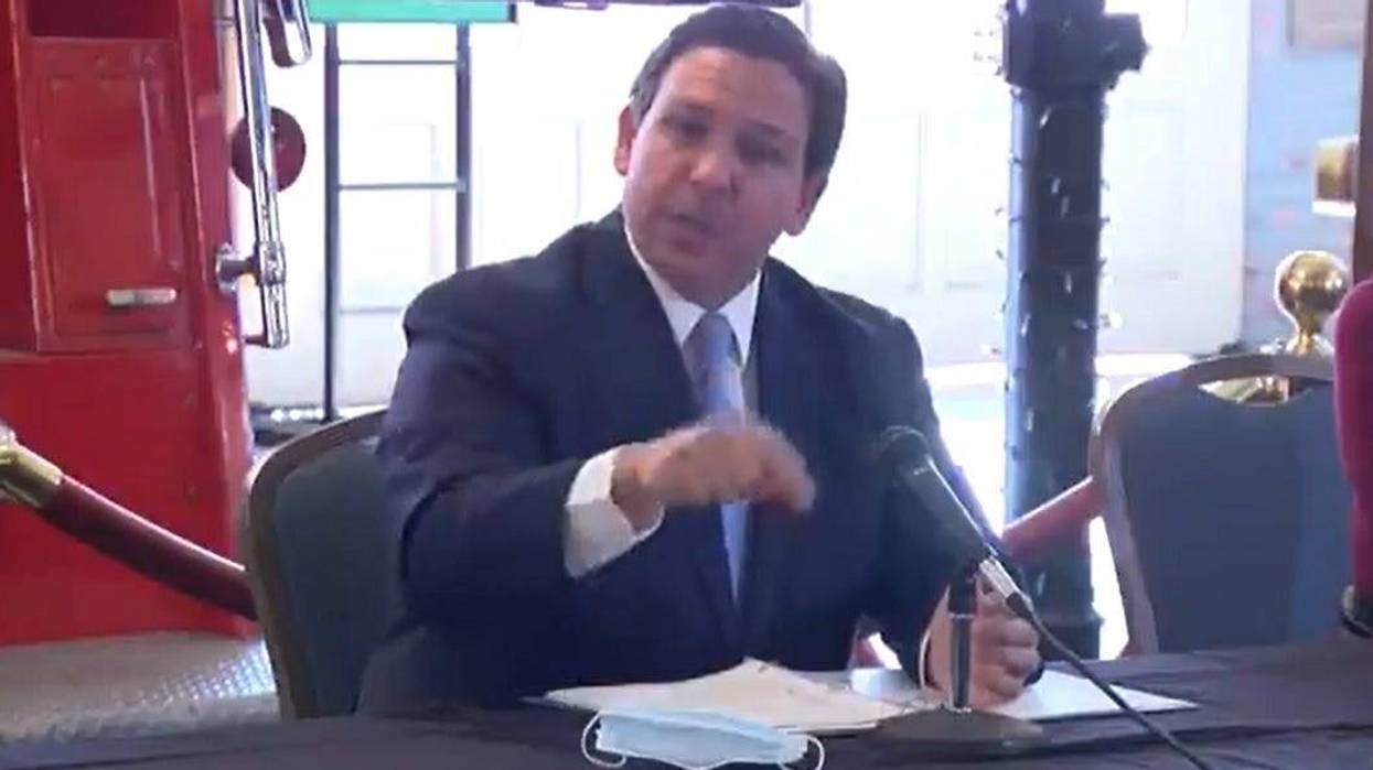 Gov. DeSantis spars with reporter over Rebekah Jones investigation, question about FDLE 'raid' in news conference December 11, 2020.