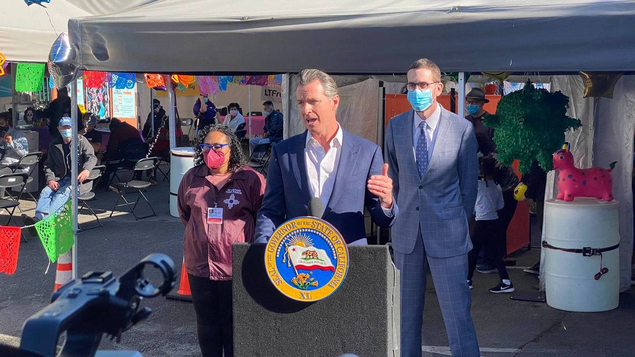 Gov. Gavin Newsom blasts the actions of the criminals involved with the spate of recent retail thefts.
