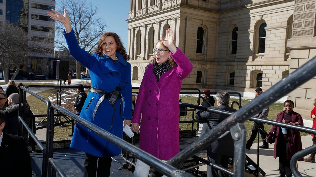 Gov. Gretchen Whitmer and Congresswoman Gabby Giffords