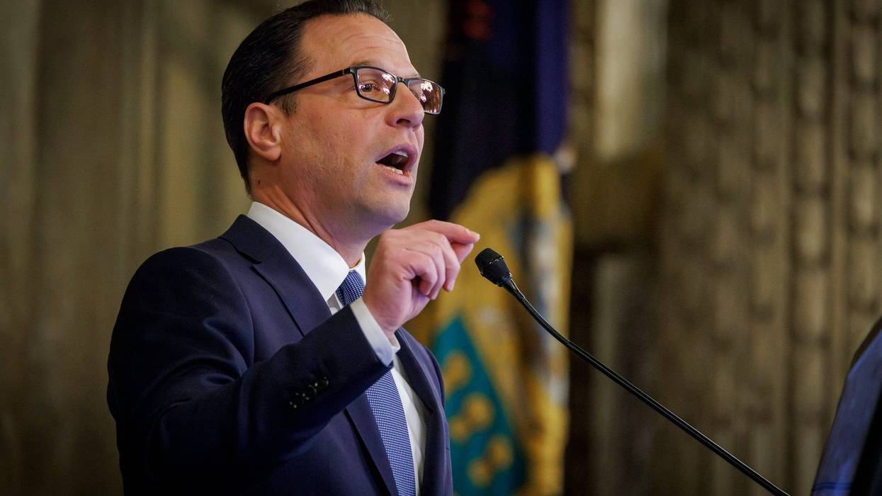 Gov. Josh Shapiro delivers his 2025-26 budget proposal to the General Assembly on Feb. 4, 2025.