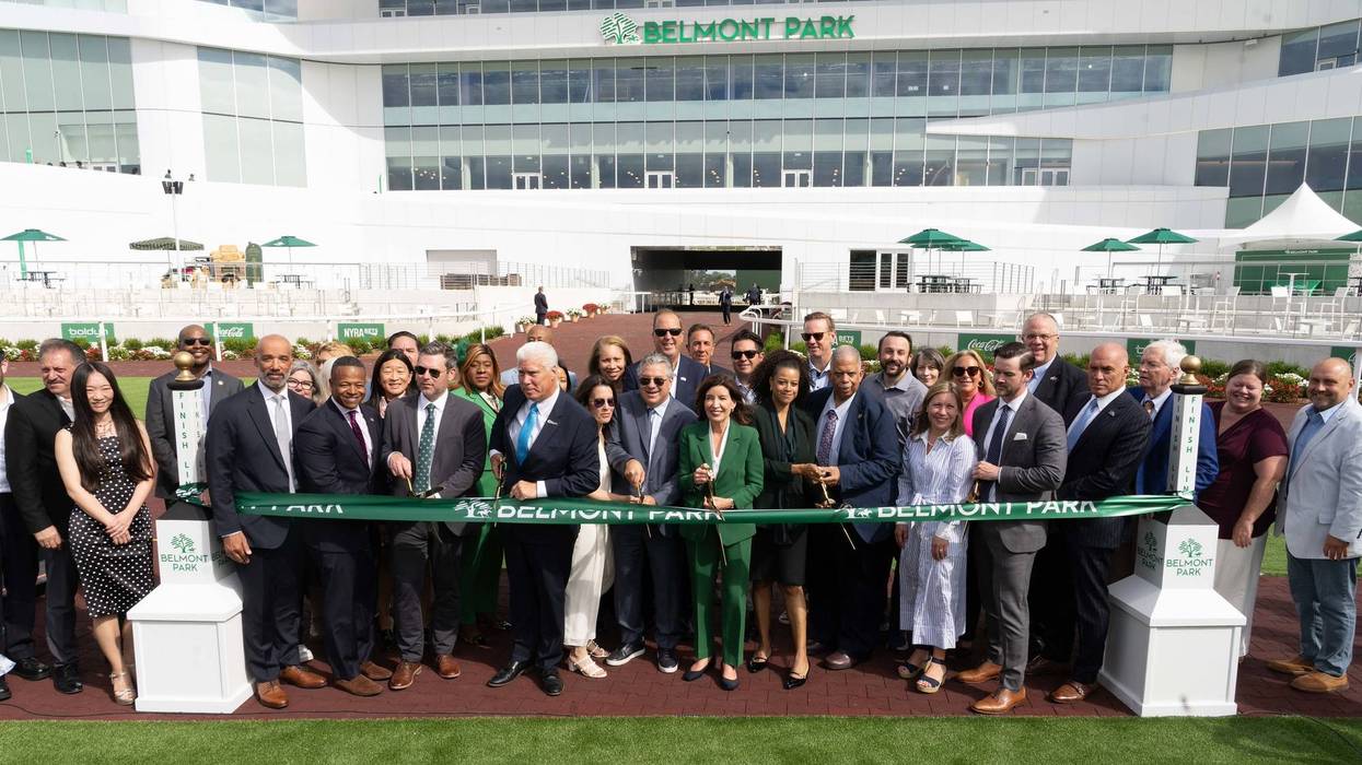 Horse racing returns to rebuilt Belmont Park after a $550 million overhaul