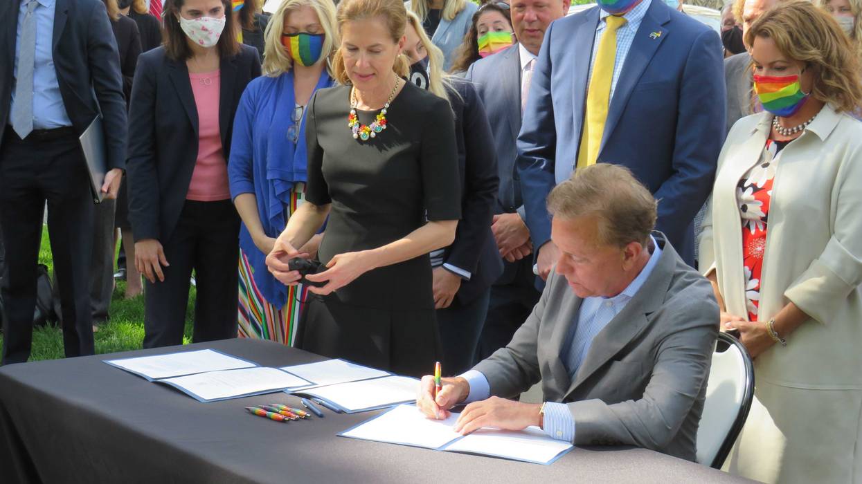 Gov. Ned Lamont signs the Connecticut Parentage Act, 6/1/21