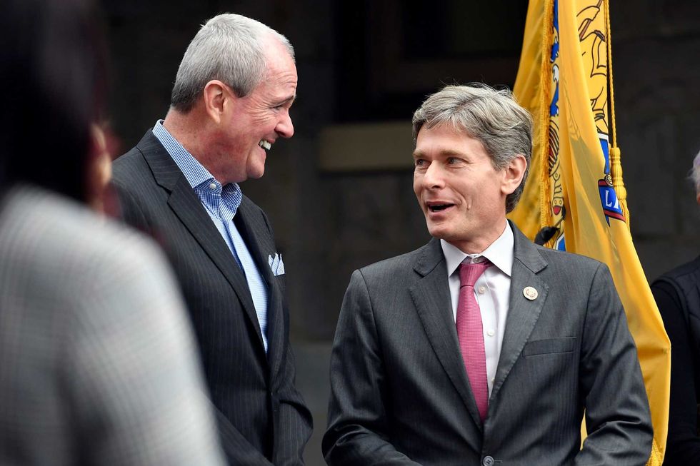 Gov. Phil Murphy and U.S. Rep. Tom Malinowski
