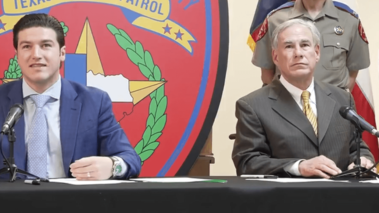Governor Abbott and Governor of Nuevo Leon