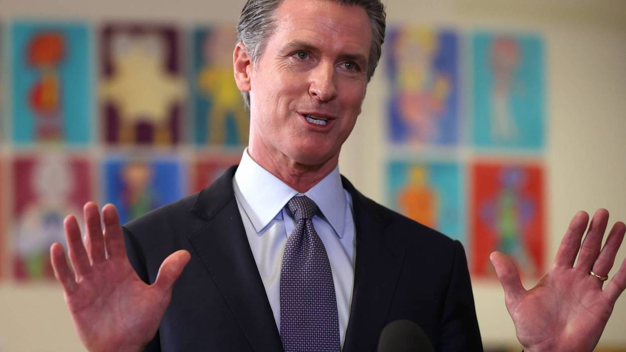 Governor Gavin Newsom is rejecting unsubstantiated reports that he canceled his planned trip to Europe because he had a bad reaction to his COVID booster shot.