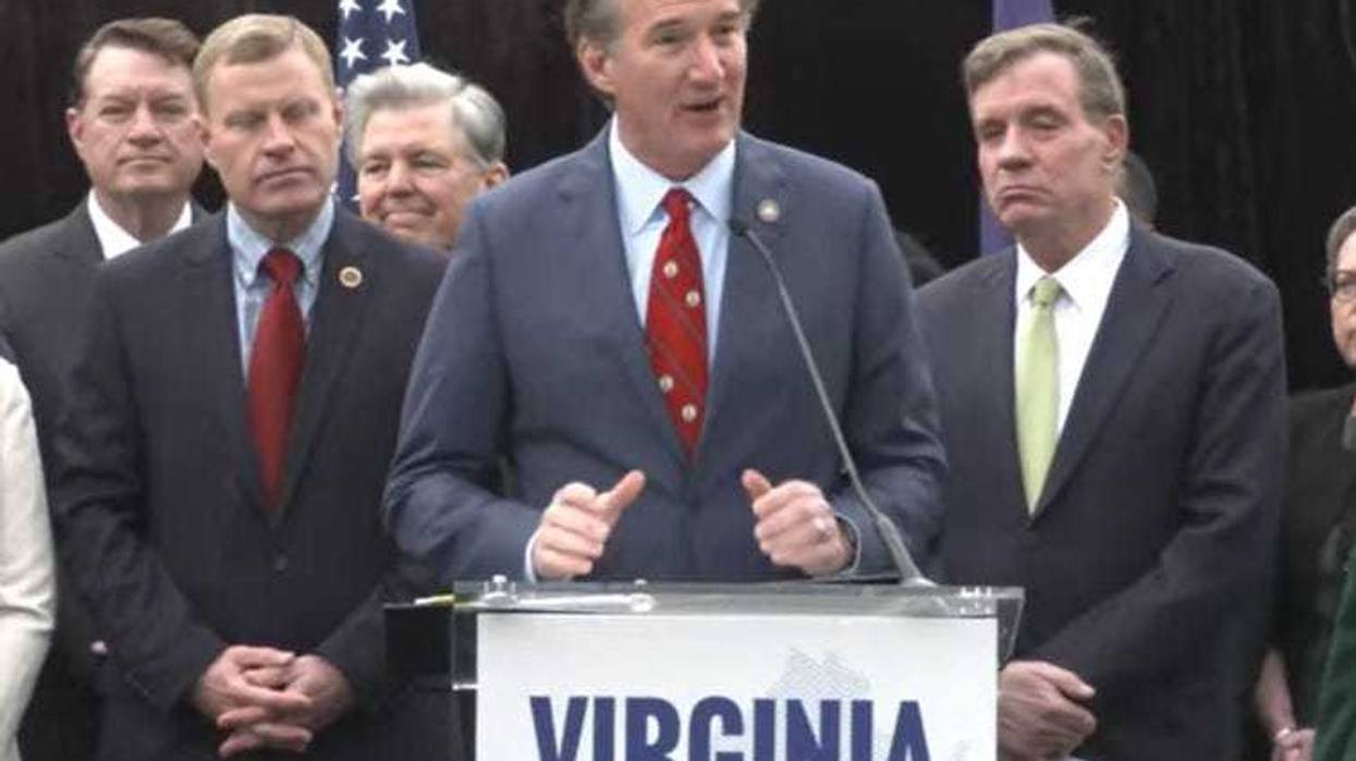 Governor Glenn Youngkin and others hold press conference on FBI in February