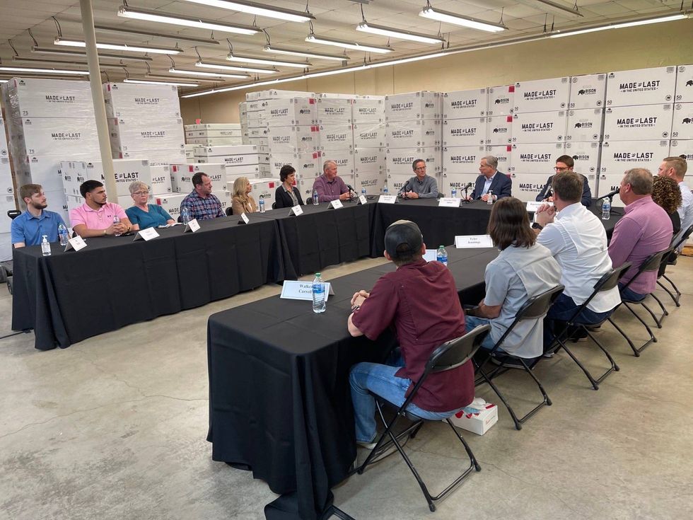 Governor Greg Abbott Small Business roundtable