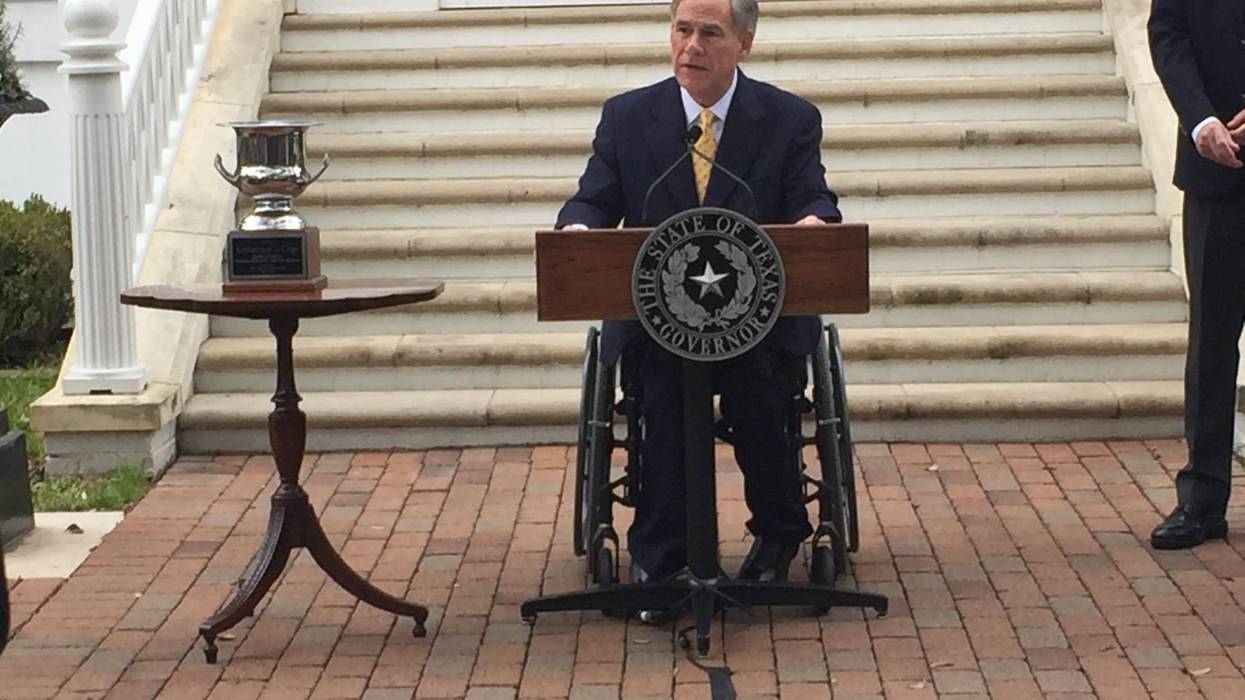 Governor Greg Abbott