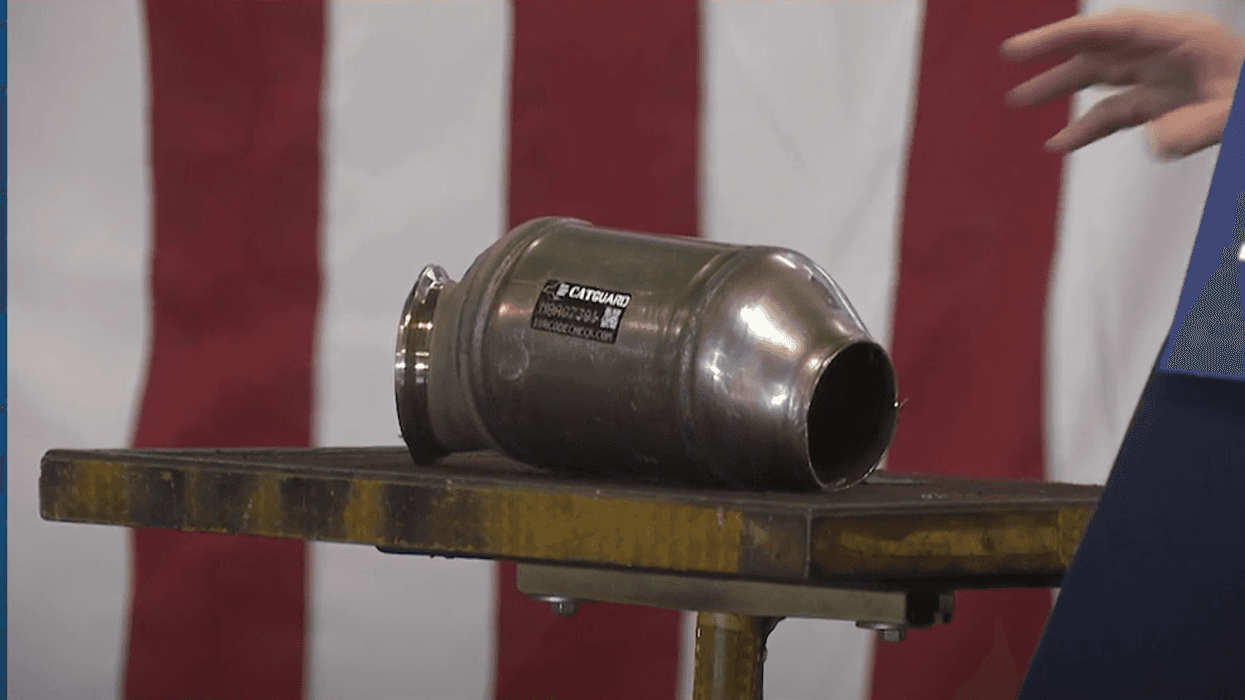 Governor Hochul announced a crackdown on catalytic converter thefts Monday. She says there will be an increase in enforcement by state police, who will also work with local law enforcement.