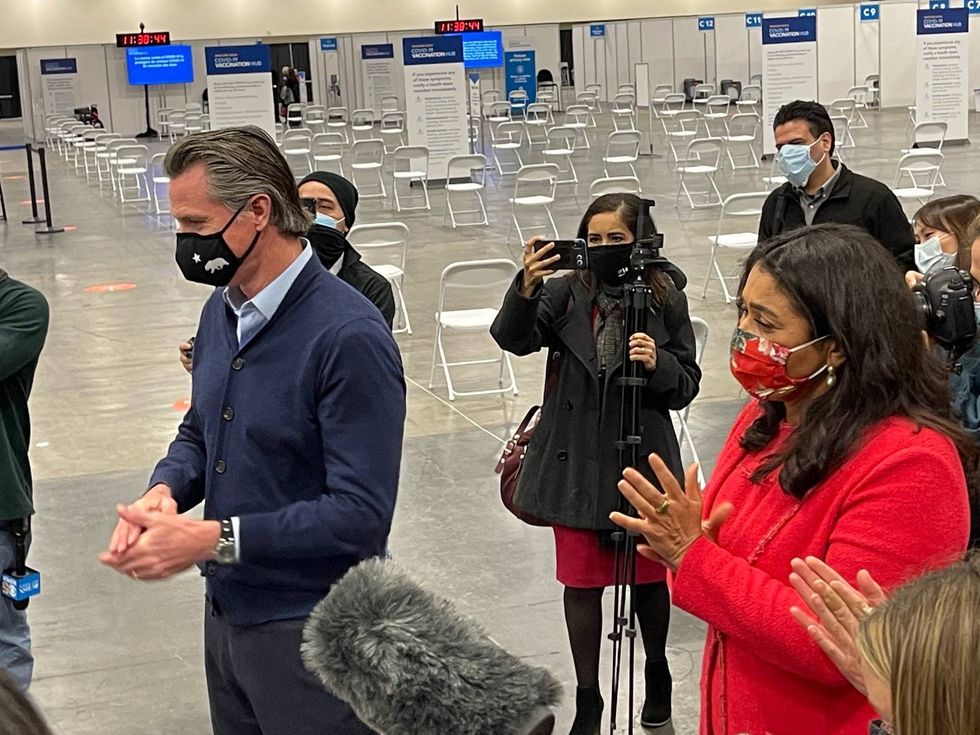 Governor Newsom visits San Francisco