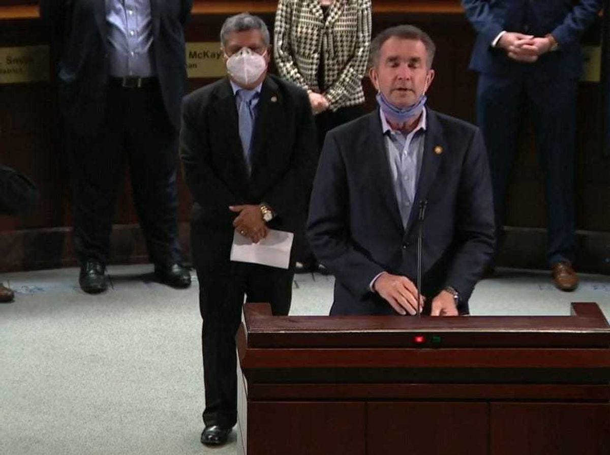 Governor Ralph Northam Covid-19 Briefing