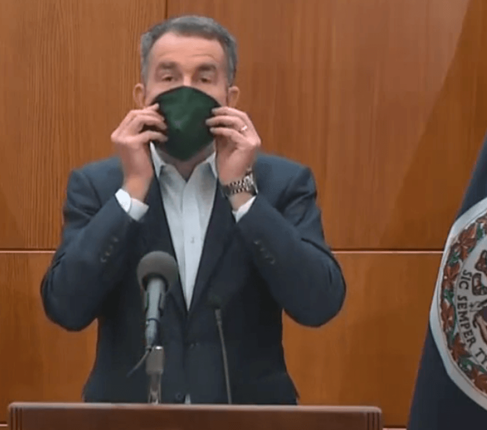 Governor Suggests Mask Policy Coming