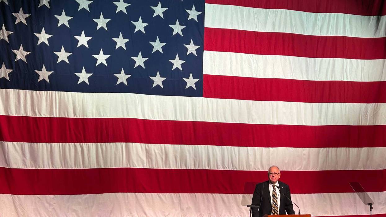 Governor Tim Walz spoke in Minnesota Friday for the first time since Tuesday's loss on the Democratic presidential ticket.