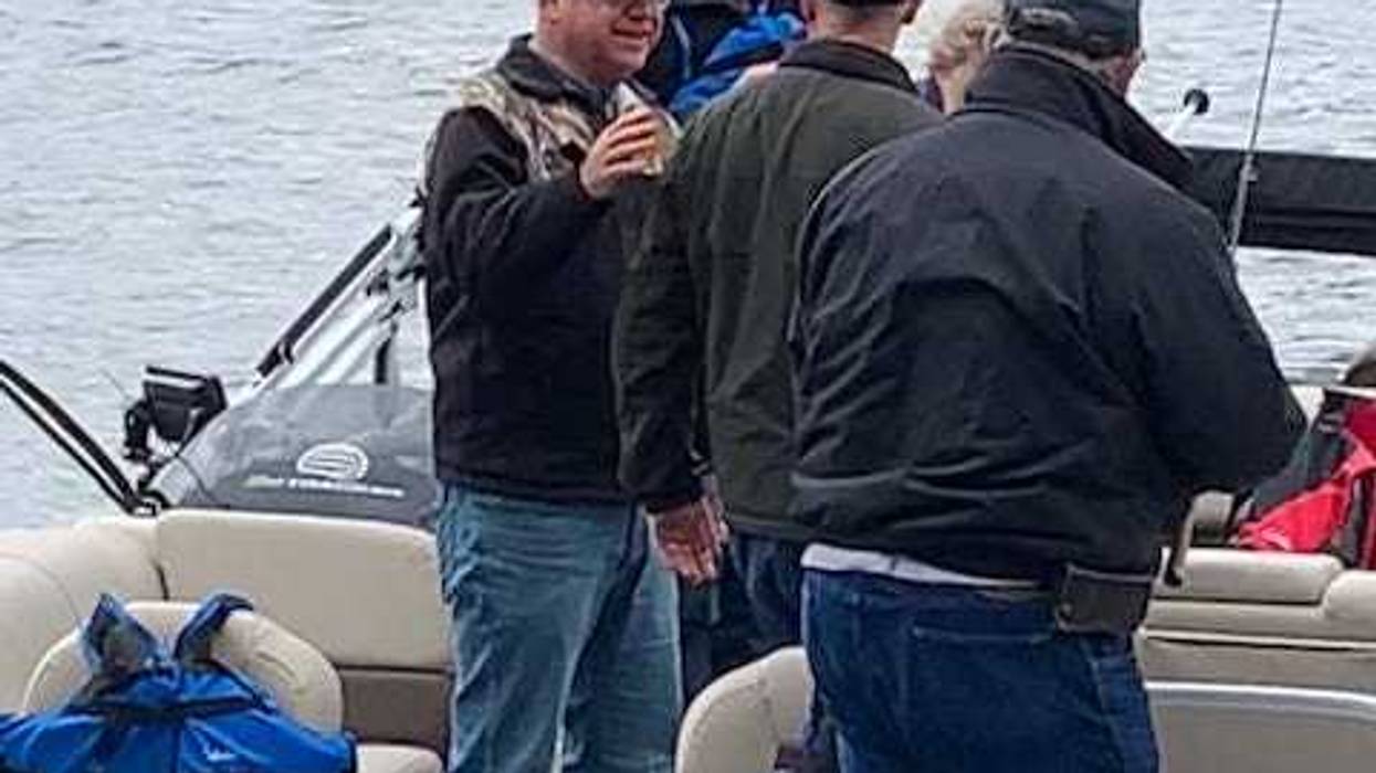 Governor Walz gets ready to fish
