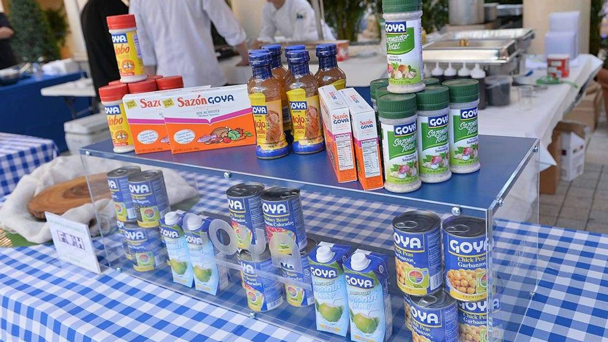 Goya Foods on display