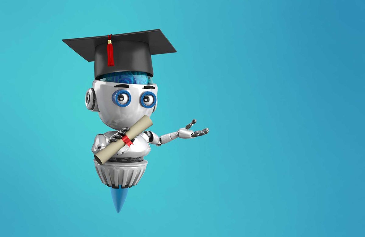 Graduation robot