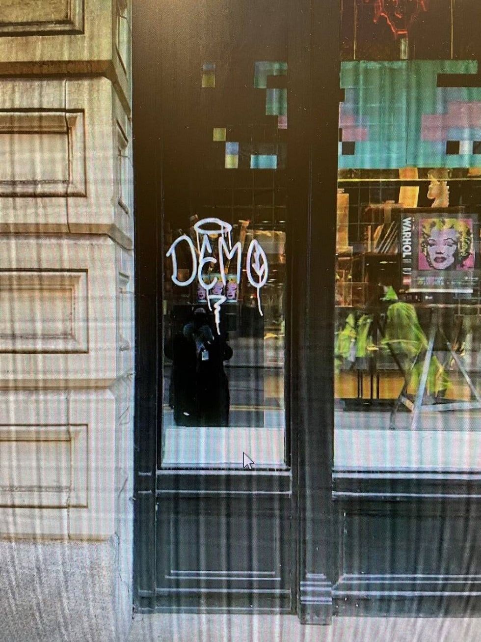 Graffiti on Andy Warhol Museum