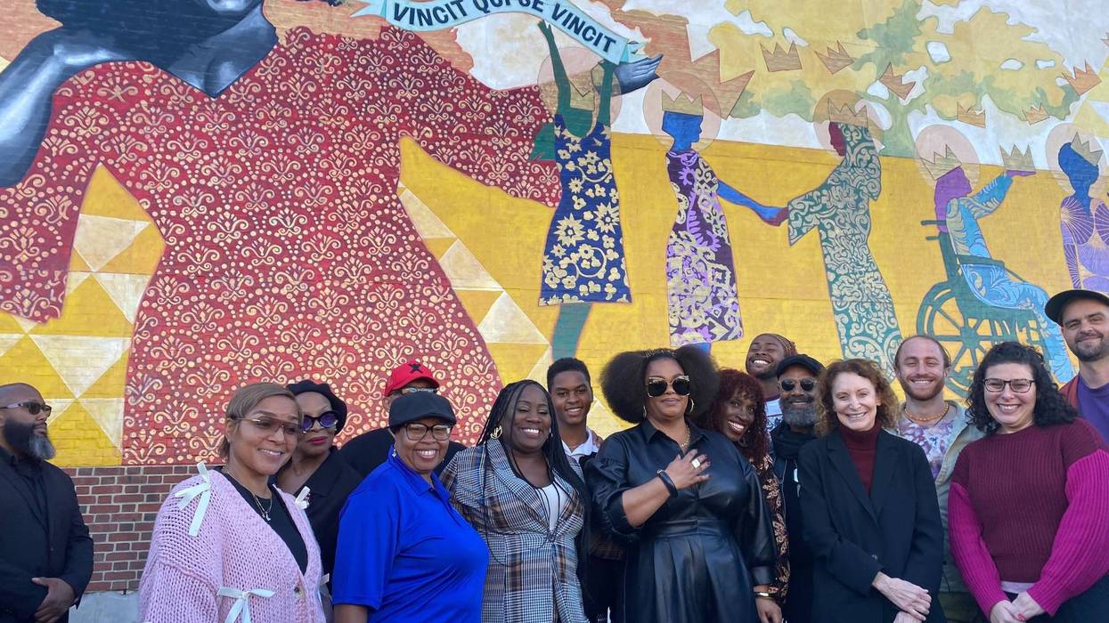 Grammy Award-winning singer-songwriter Jill Scott returned to her alma mater, Girl’s High, in October for the unveiling of a new mural created in her honor.