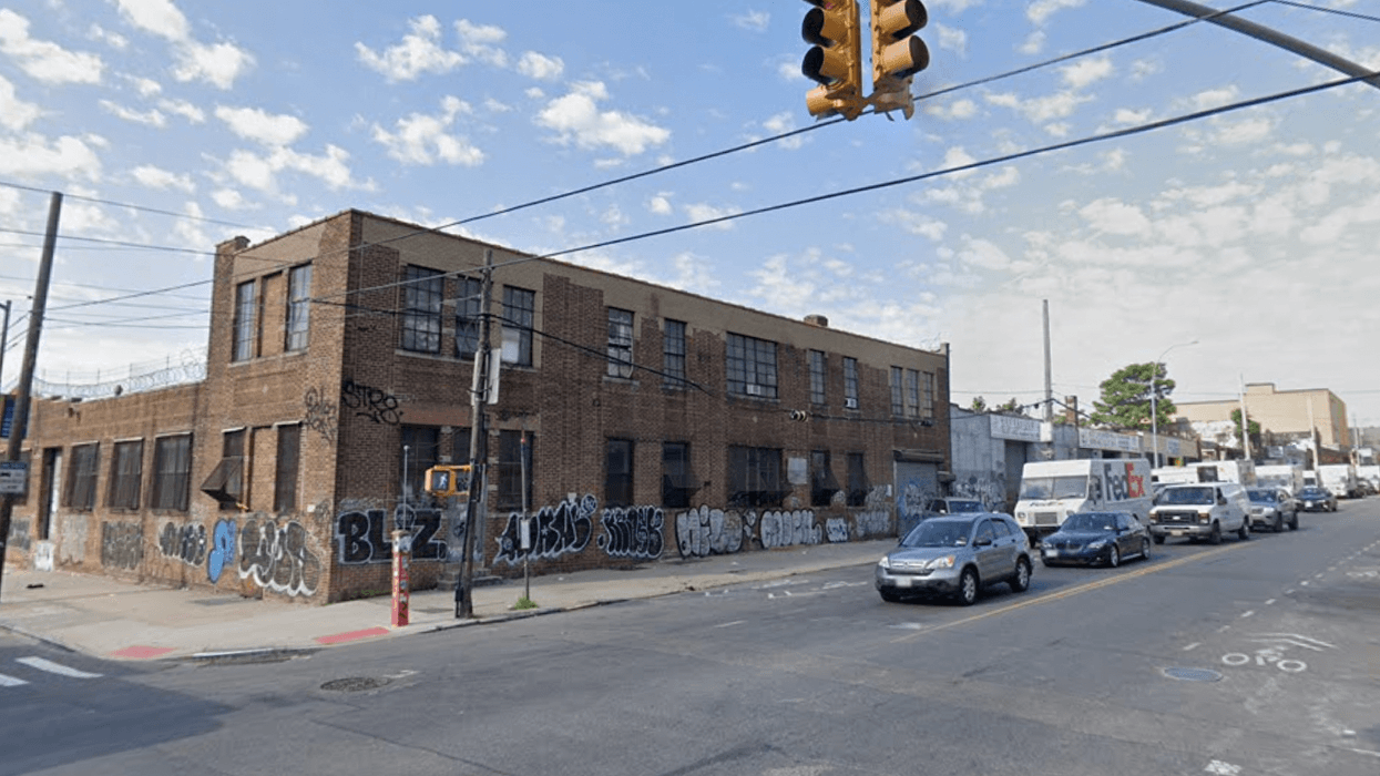 Grand Street and Morgan Avenue in Williamsburg where crash happened