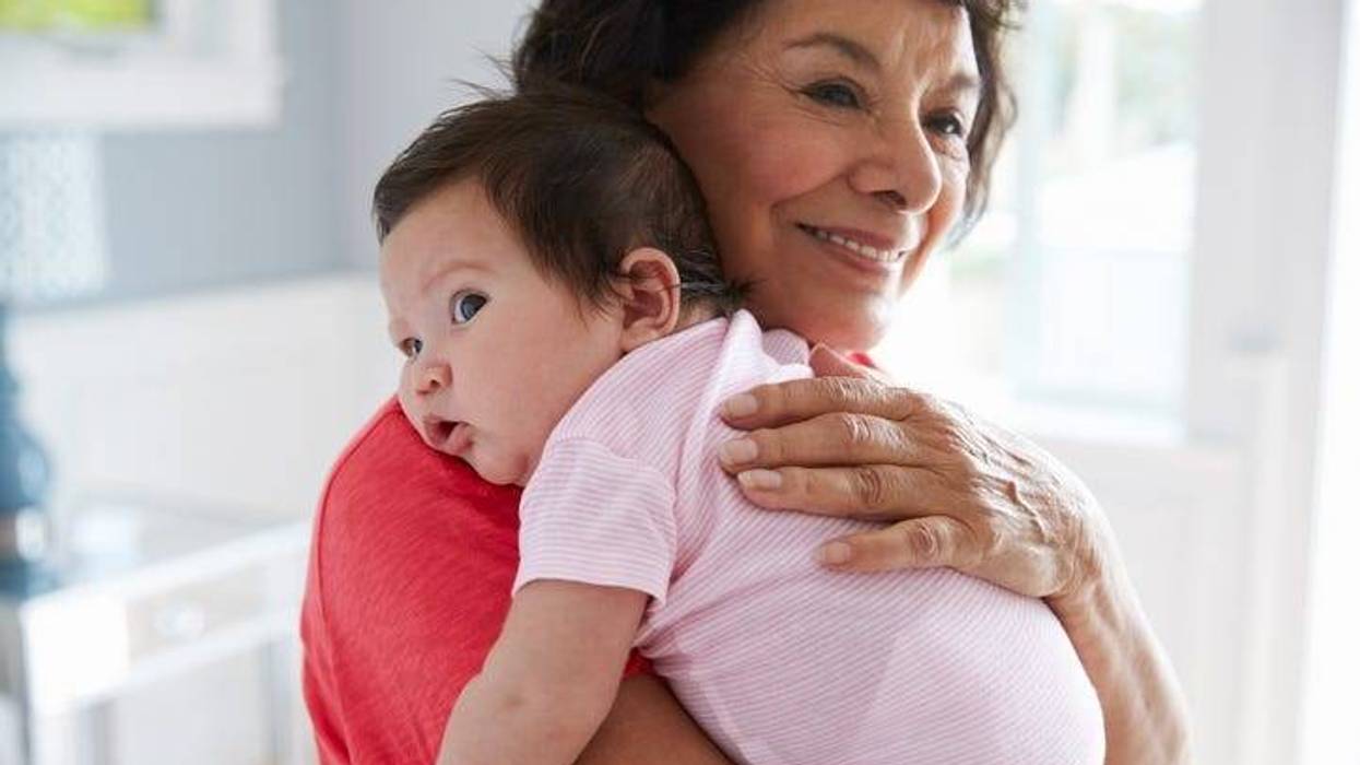 Grandma with Baby