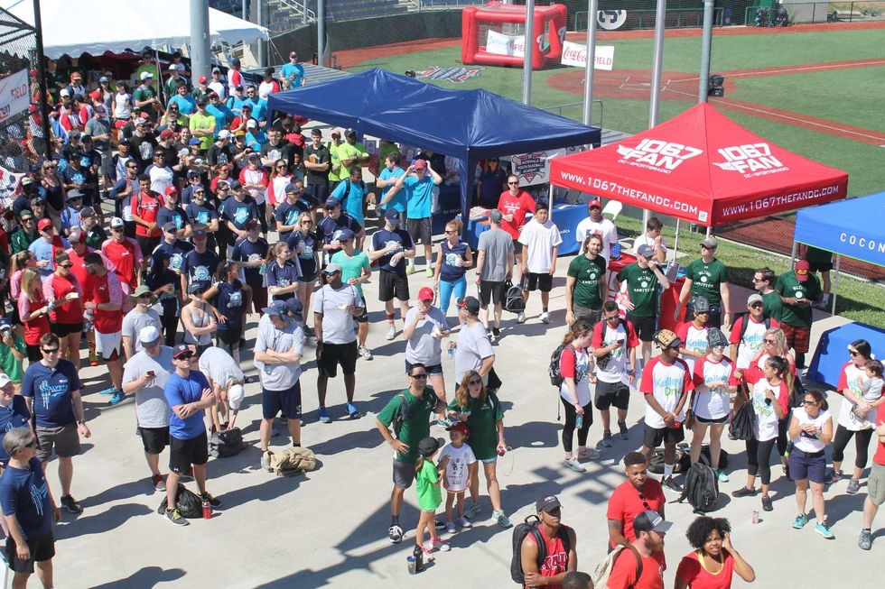Grant and Danny host the 4th Annual Legal Mushball Tournament held at the Nationals Youth Baseball Academy.