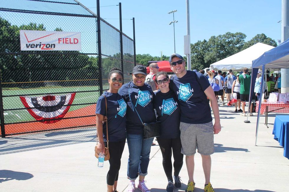Grant and Danny host the 4th Annual Legal Mushball Tournament held at the Nationals Youth Baseball Academy.