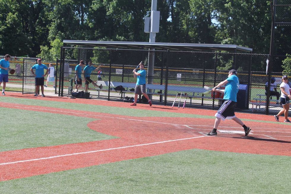 Grant and Danny host the 4th Annual Legal Mushball Tournament held at the Nationals Youth Baseball Academy.