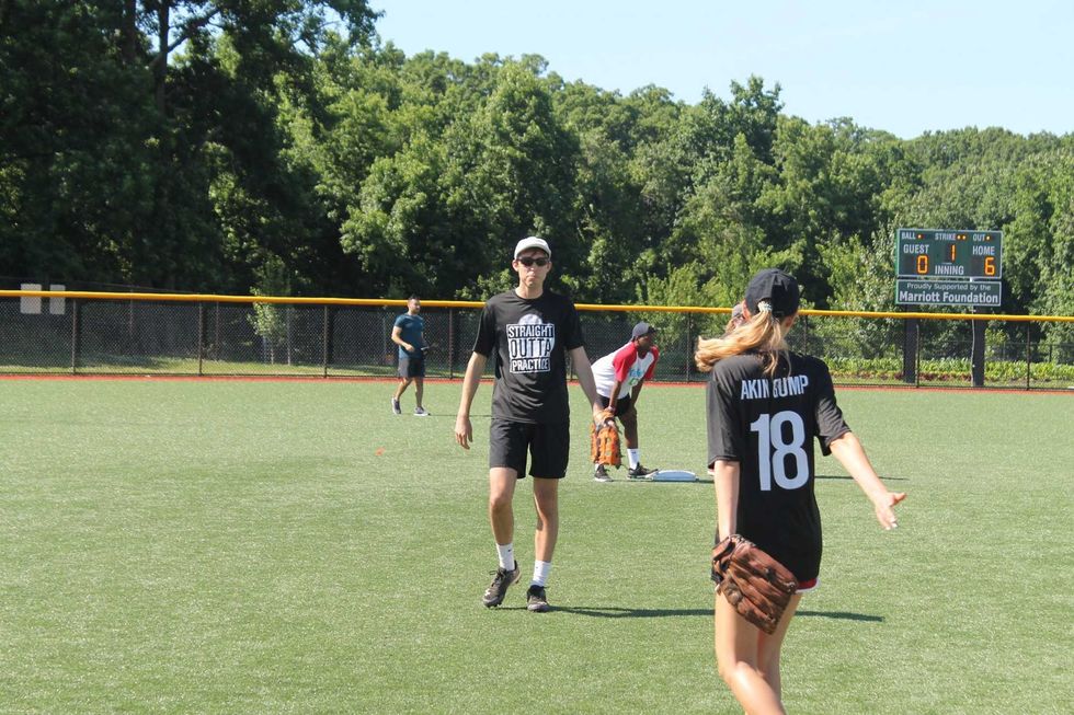Grant and Danny host the 4th Annual Legal Mushball Tournament held at the Nationals Youth Baseball Academy.