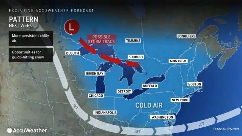 Graphic from AccuWeather