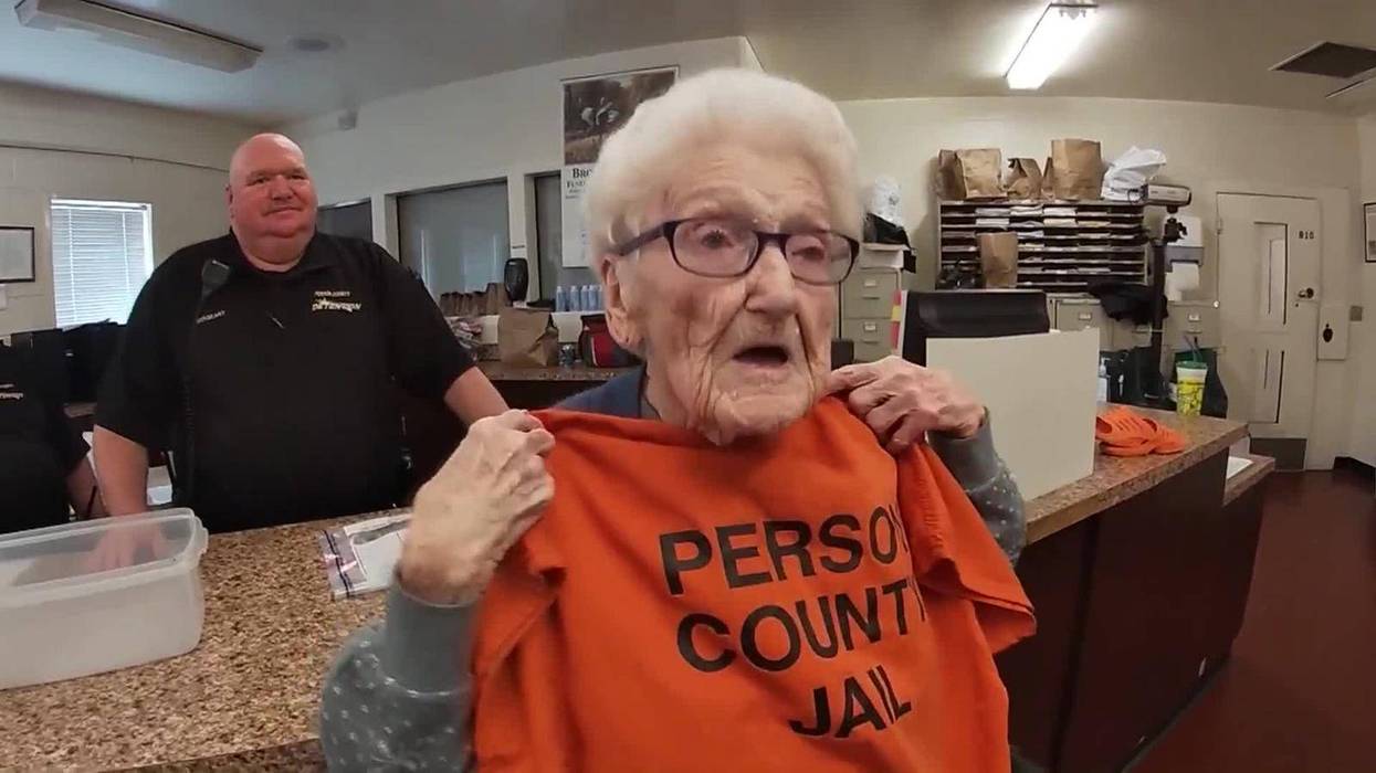 Great News: Meet the 100-Year-Old Arrested for Her Bucket List