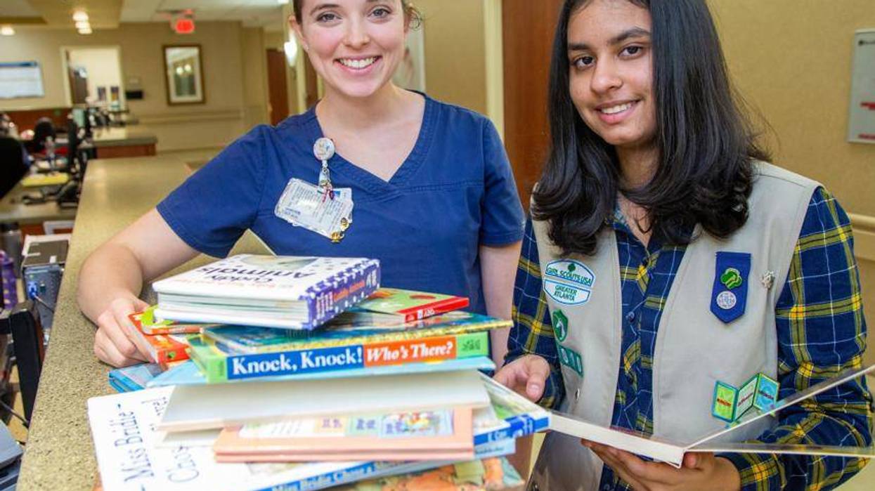 Great News: Meet the 14-year-old girl setting up Mini Libraries for Neonatal Intensive Care Units