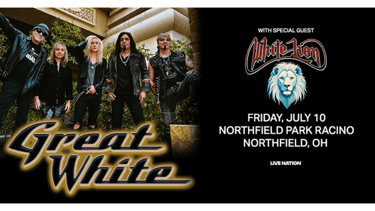 Great White with White Lion at Northfield Park Racino