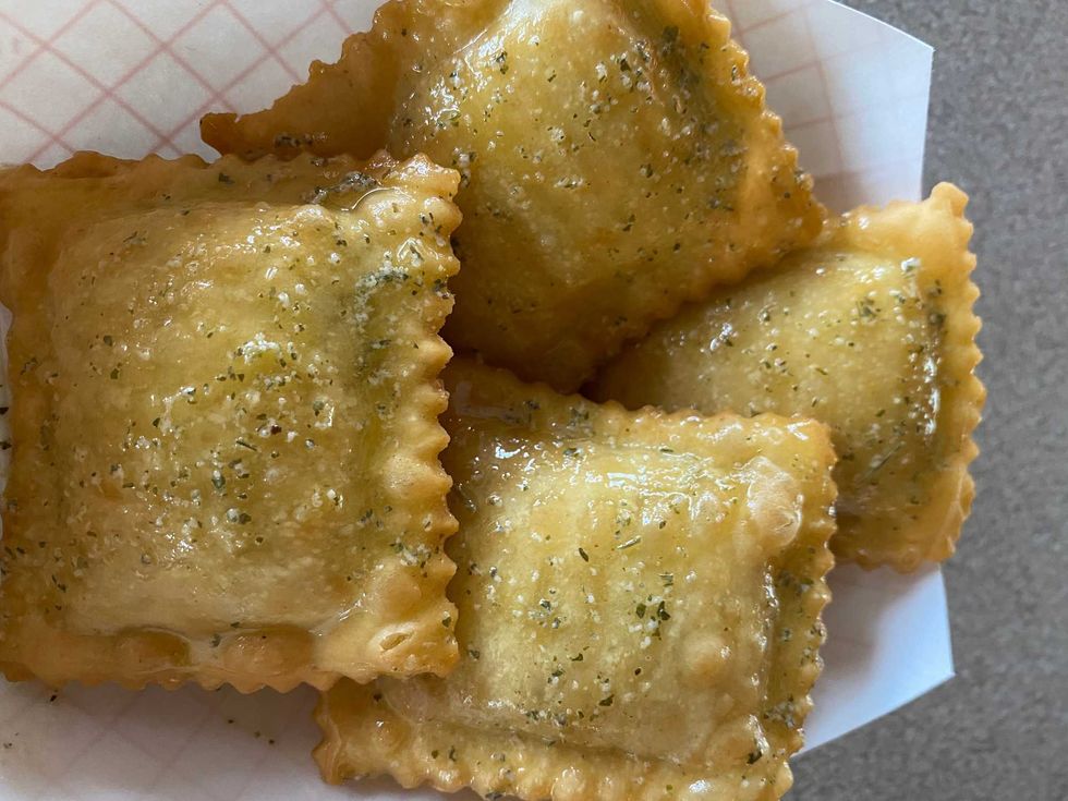 Greek Stuffed Ravioli